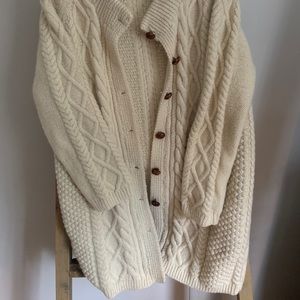 Vintage fisherman’s Knit Cardigan